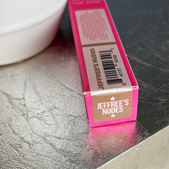 Jeffree Star Velour Liquid Matte Jeffree's Nudes Lipstick Light Nude New in Box - Picture 4 of 4